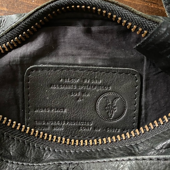 AllSaints Leather Belt Bag - Picture 6 of 7